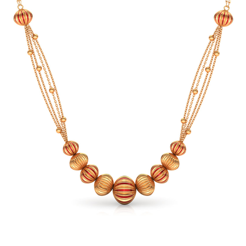 Petite Beads Gold Necklace Petite Beads Gold Necklace