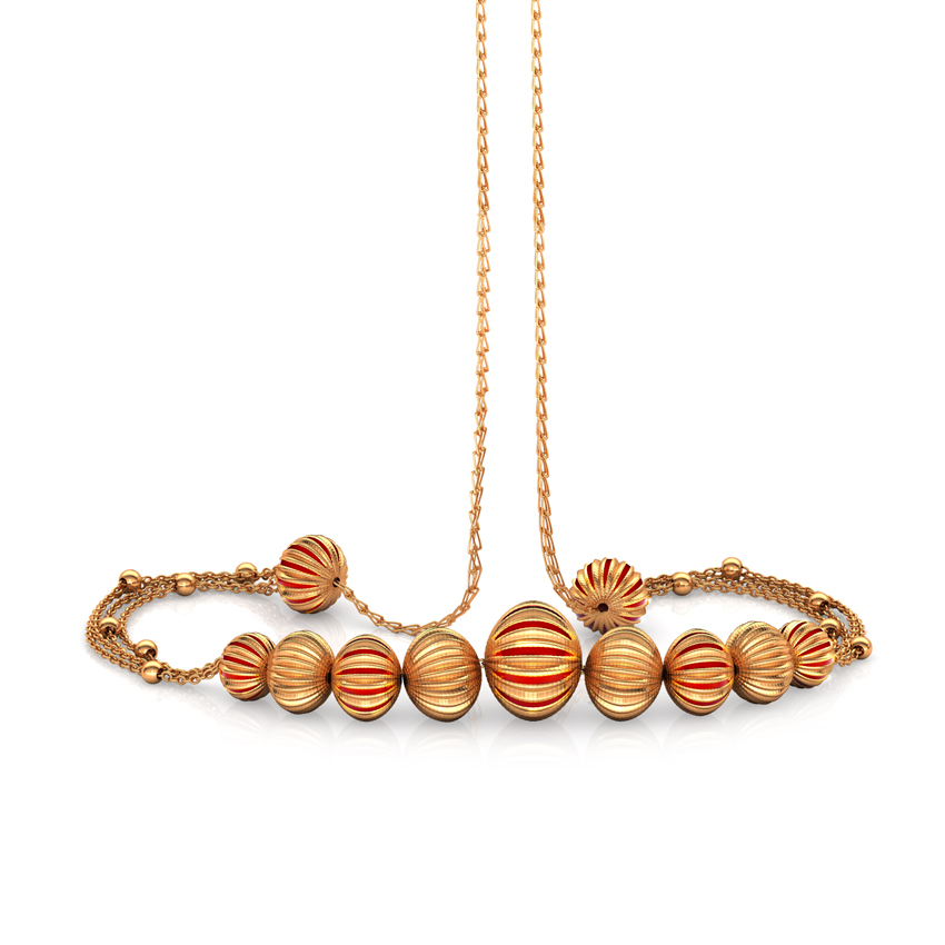 Petite Beads Gold Necklace Petite Beads Gold Necklace