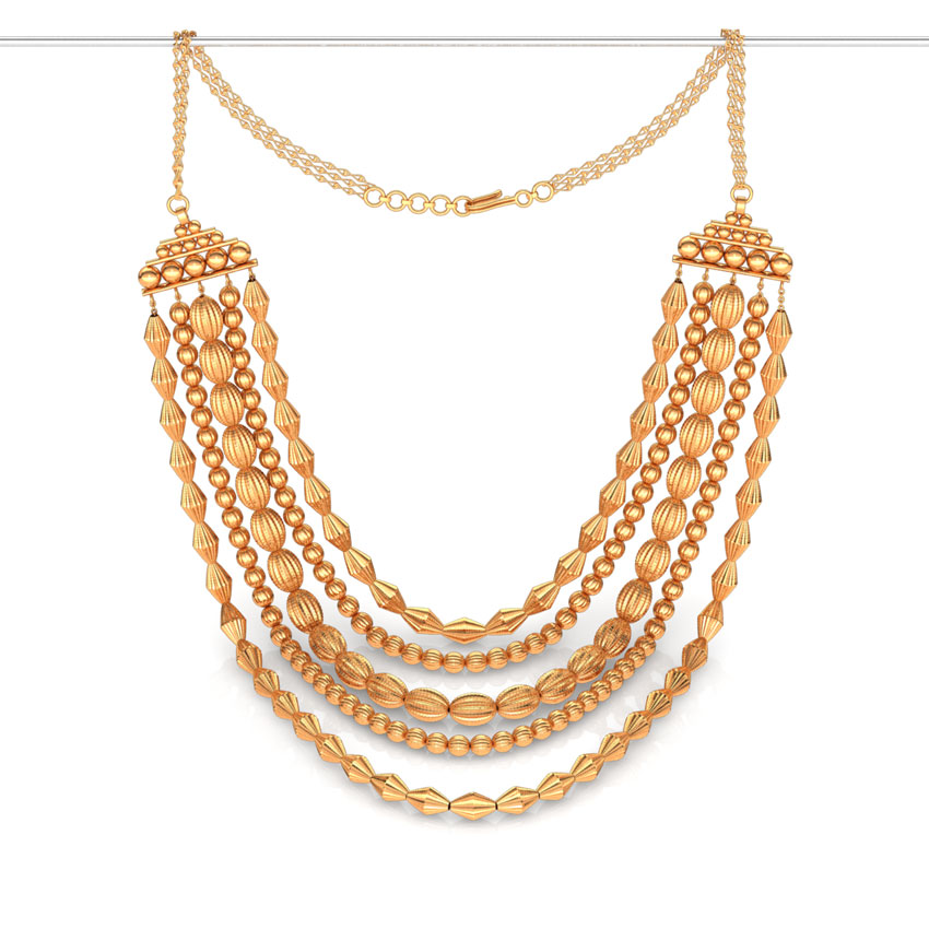 Five-Line Nakshi Beads Necklace Five-Line Nakshi Beads Necklace