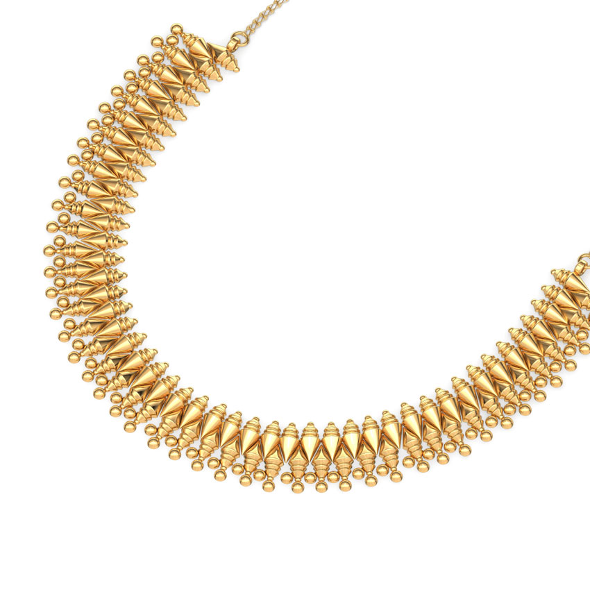Grand Nakashi Beads Gold Necklace Grand Nakashi Beads Gold Necklace