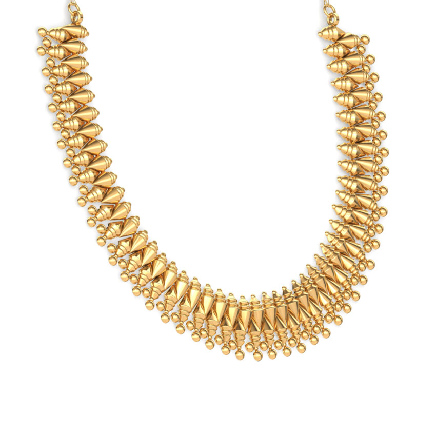 Grand Nakashi Beads Gold Necklace Grand Nakashi Beads Gold Necklace