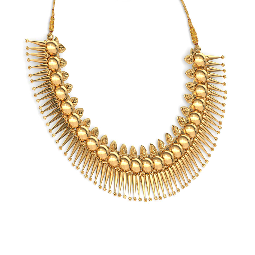 Chunky Cone Gold Necklace Chunky Cone Gold Necklace