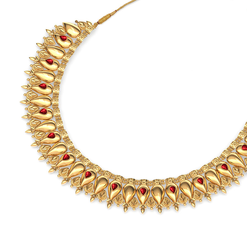 Pyrus Beads Gold Necklace Pyrus Beads Gold Necklace