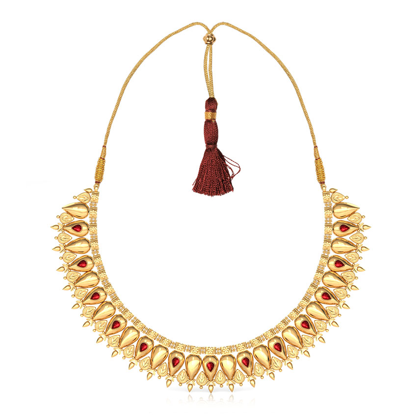 Pyrus Beads Gold Necklace Pyrus Beads Gold Necklace