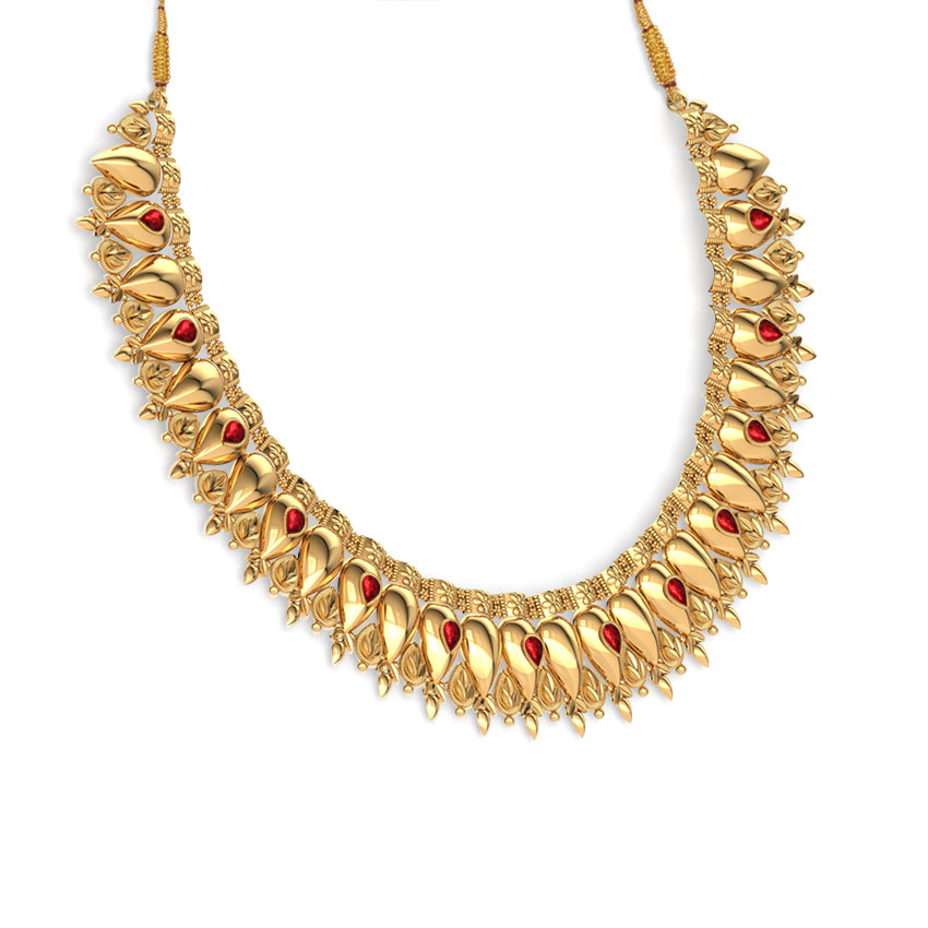 Pyrus Beads Gold Necklace Pyrus Beads Gold Necklace