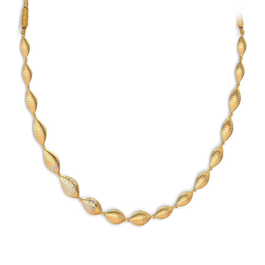 Dome Filigree Gold Necklace Dome Filigree Gold Necklace