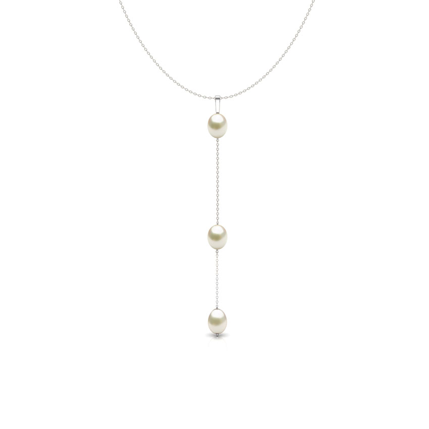 Trio Pearl Necklace