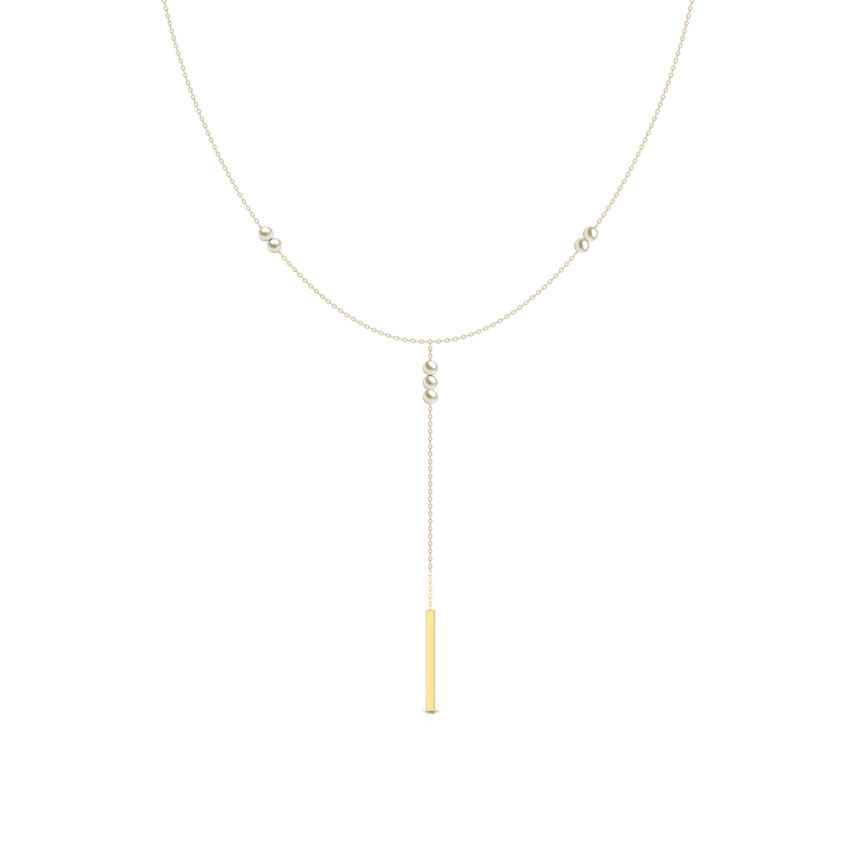 Pearl Lariat Necklace