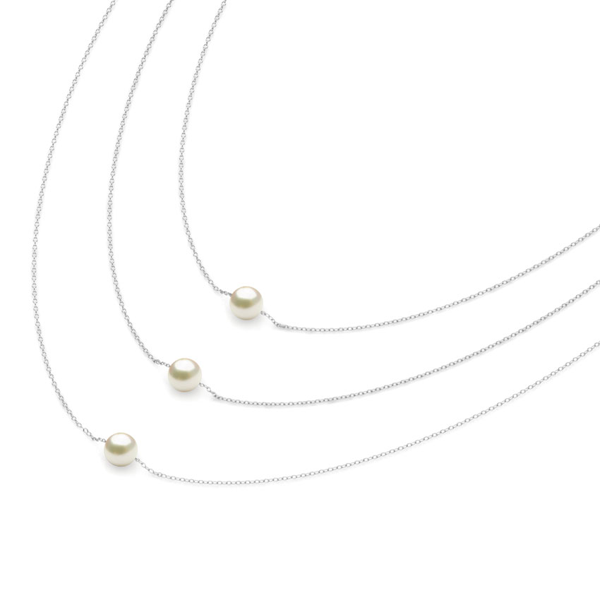 Trio Pearl Layered Necklace Trio Pearl Layered Necklace