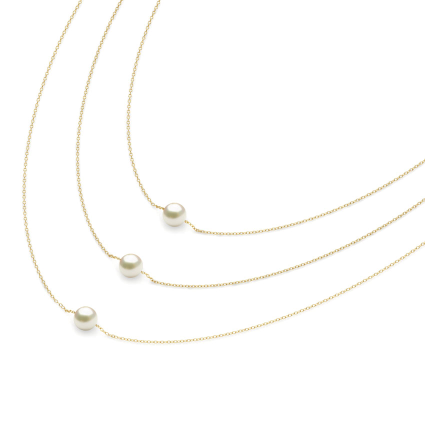 Trio Pearl Layered Necklace Trio Pearl Layered Necklace