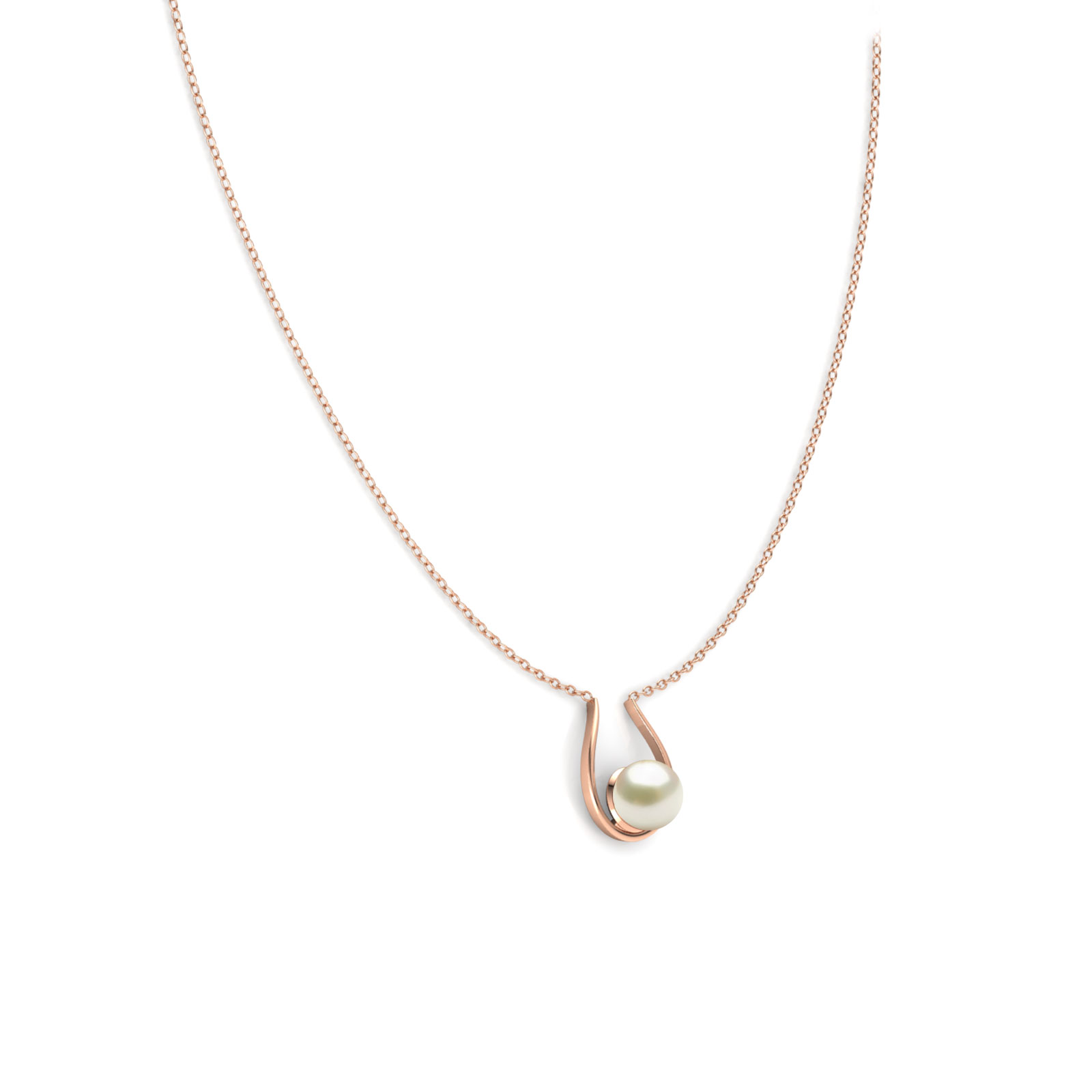 Minimalistic Pearl Necklace Minimalistic Pearl Necklace