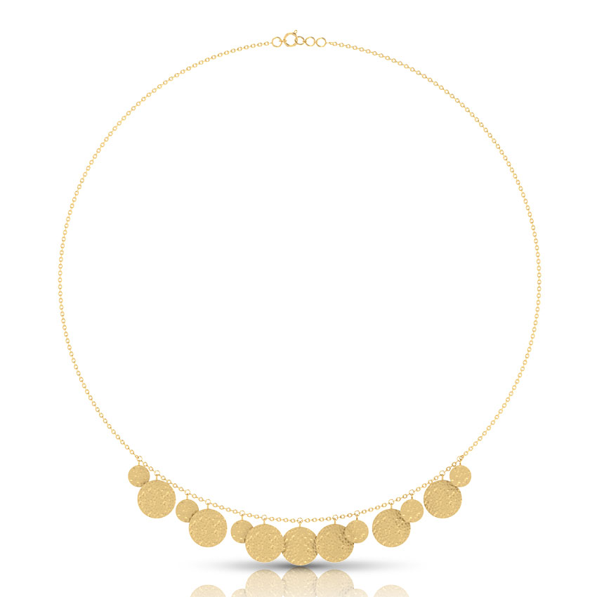 Chas Hammered Necklace