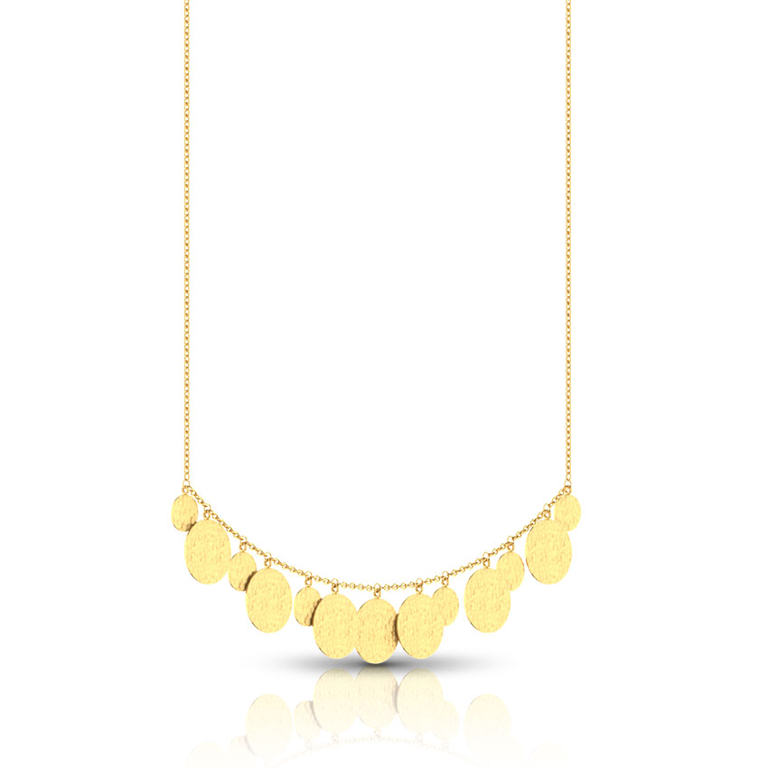 Chas Hammered Necklace