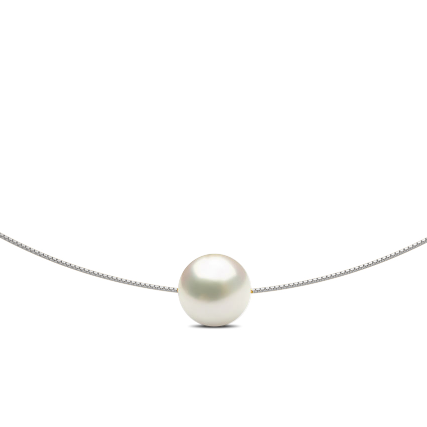 Solitary Pearl Necklace Solitary Pearl Necklace