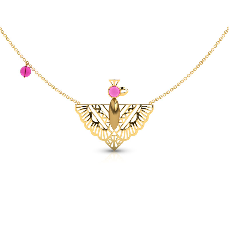 Zyena Pinion Necklace