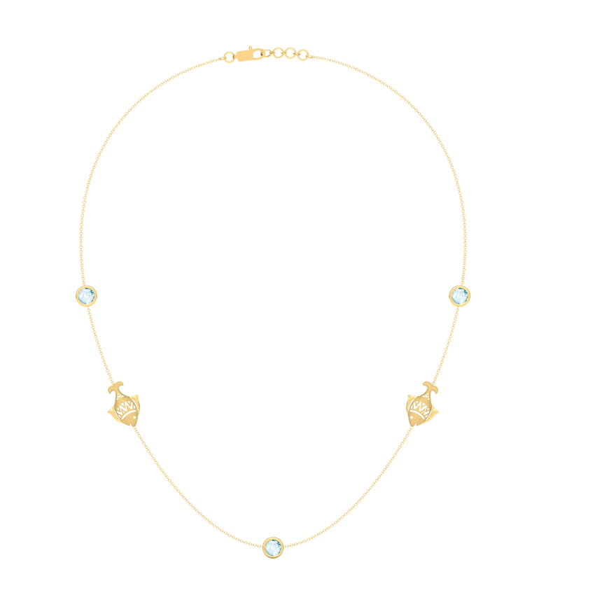 Matsya Topaz Gemstone Necklace Matsya Topaz Gemstone Necklace