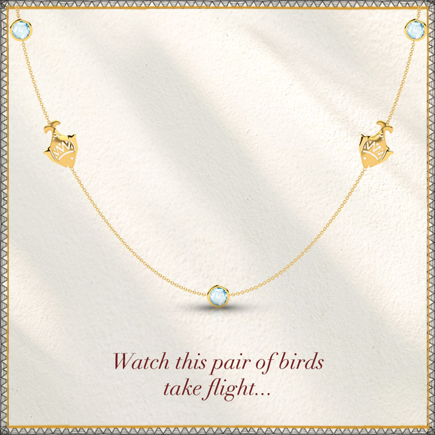 Matsya Topaz Gemstone Necklace Matsya Topaz Gemstone Necklace