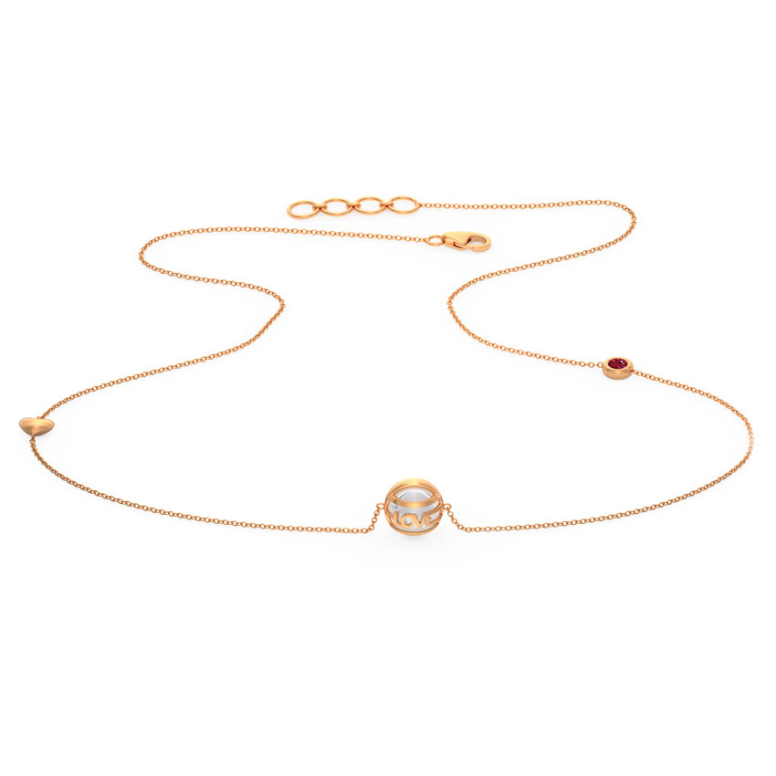 Pearl Orb Clover Necklace