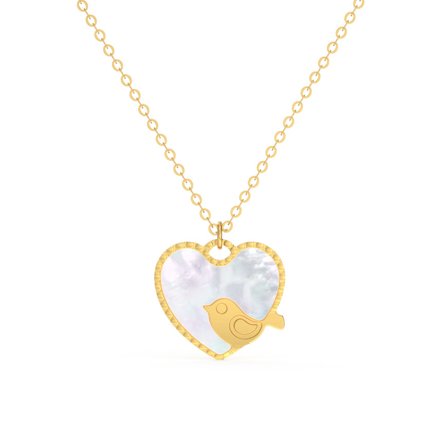 Birdy Mother of Pearl Necklace