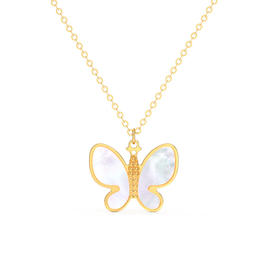 Flutter Mother of Pearl Necklace