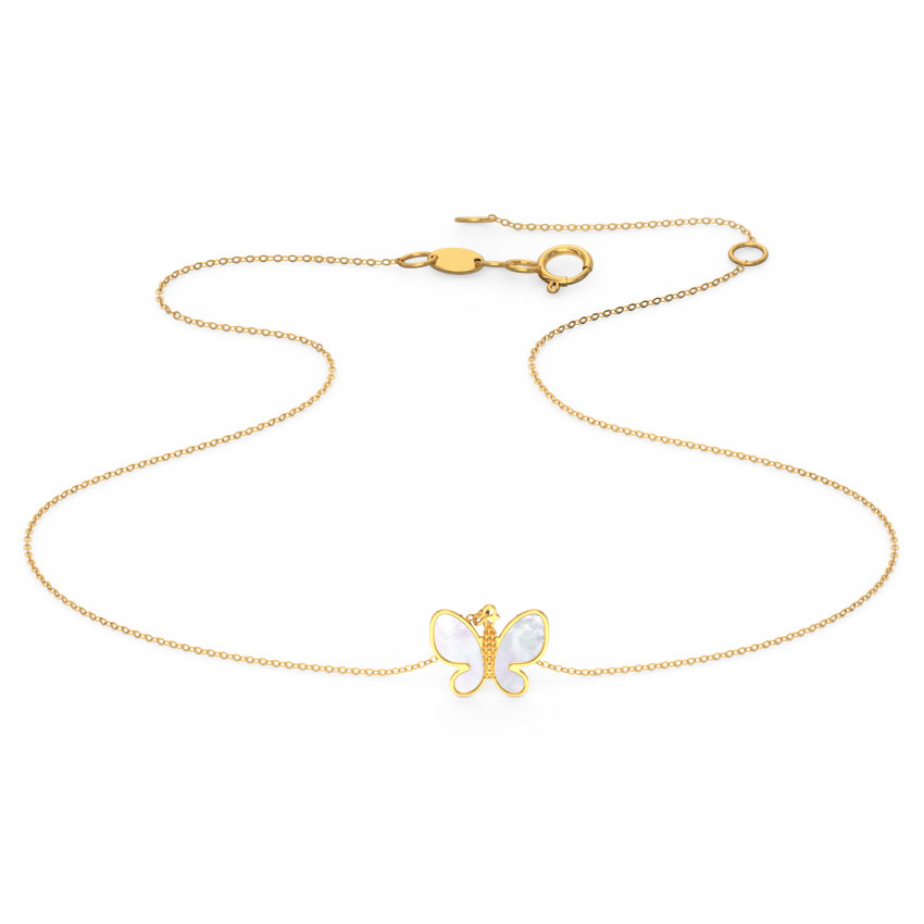 Flutter Gold Necklace Flutter Gold Necklace