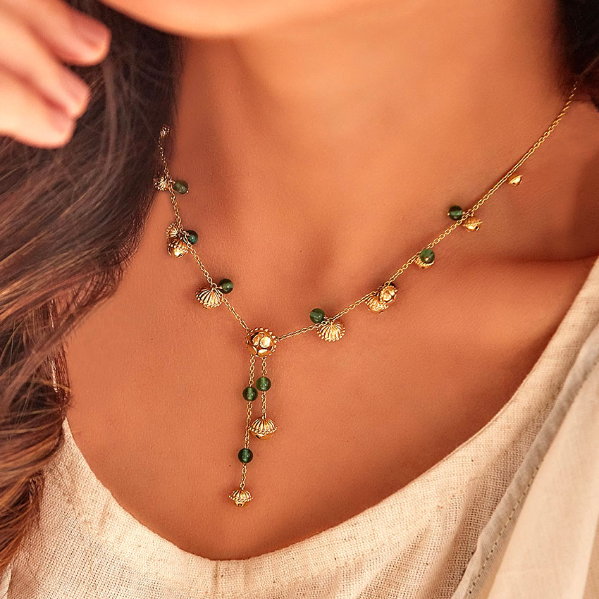 Saroja Gold Necklace