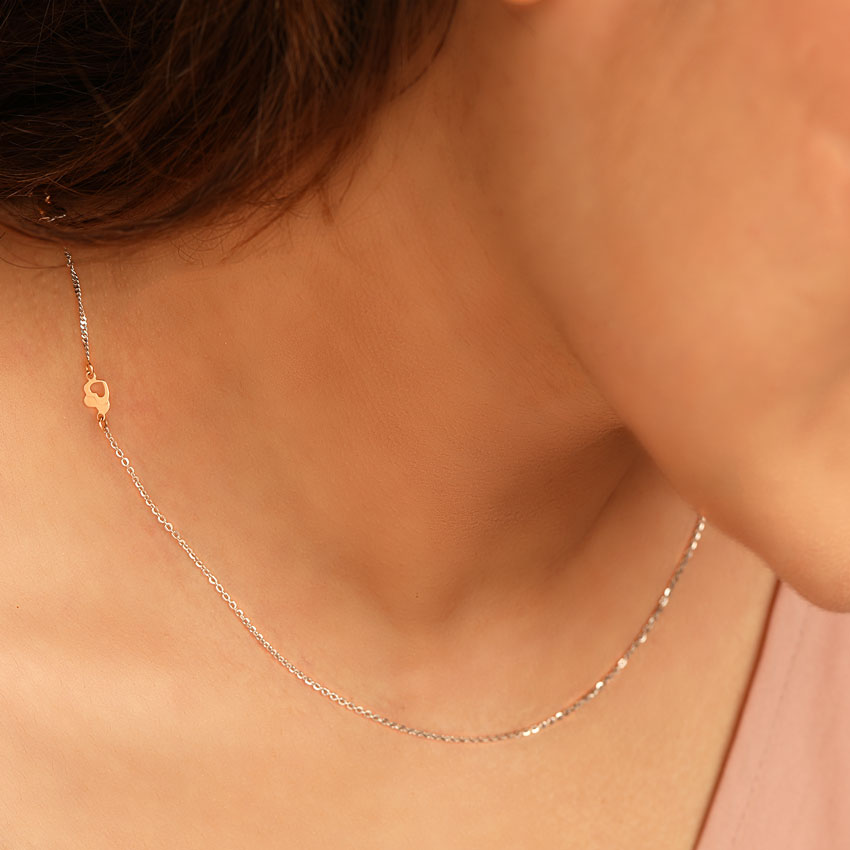 Delicate Cable Platinum Necklace Delicate Cable Platinum Necklace