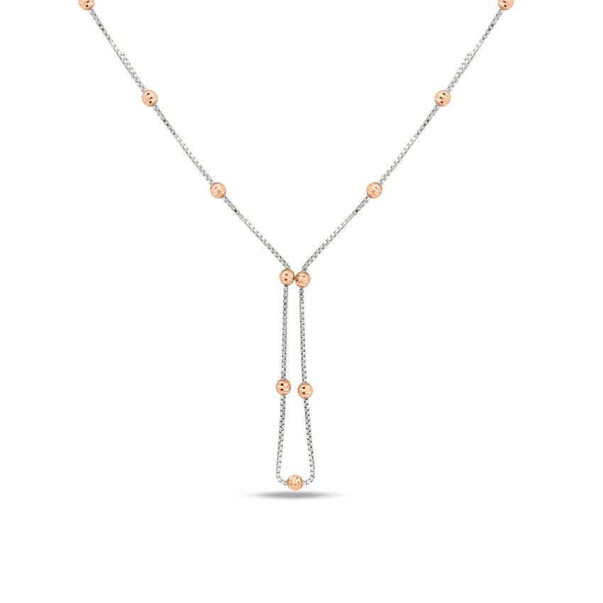Platinum,Gold Necklaces Platinum 950, 18 Karat Two Tone Gold Splendid Platinum Necklace
