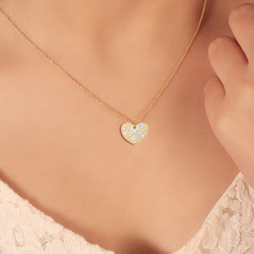 Sweetheart Gold Necklace