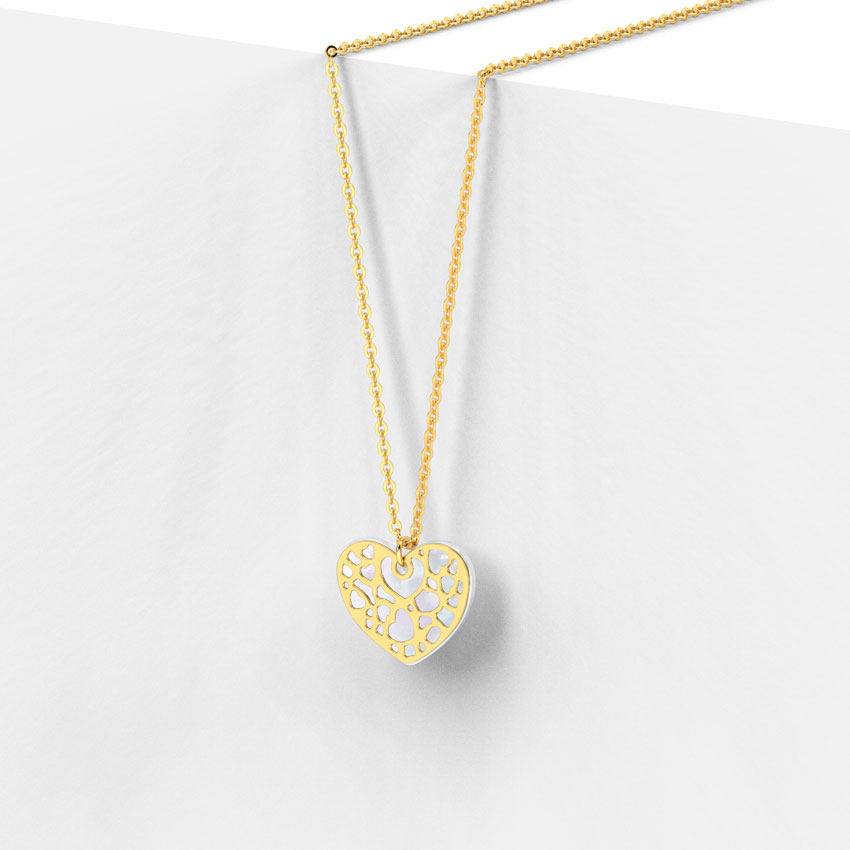 Sweetheart Gold Necklace