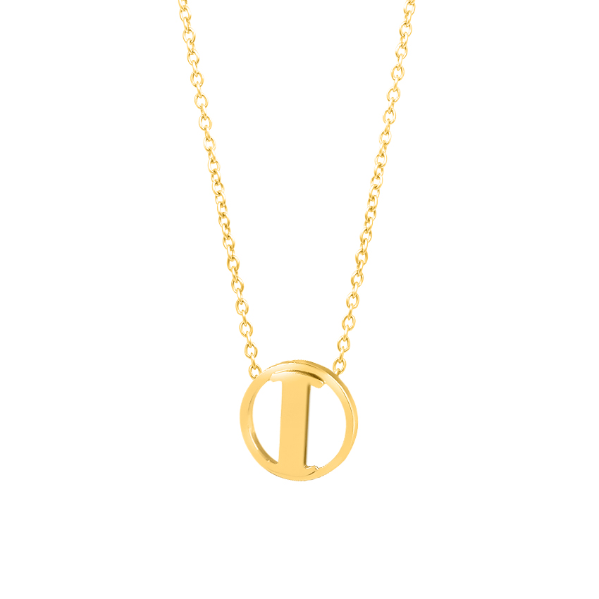 Artsy Alphabet I Necklace