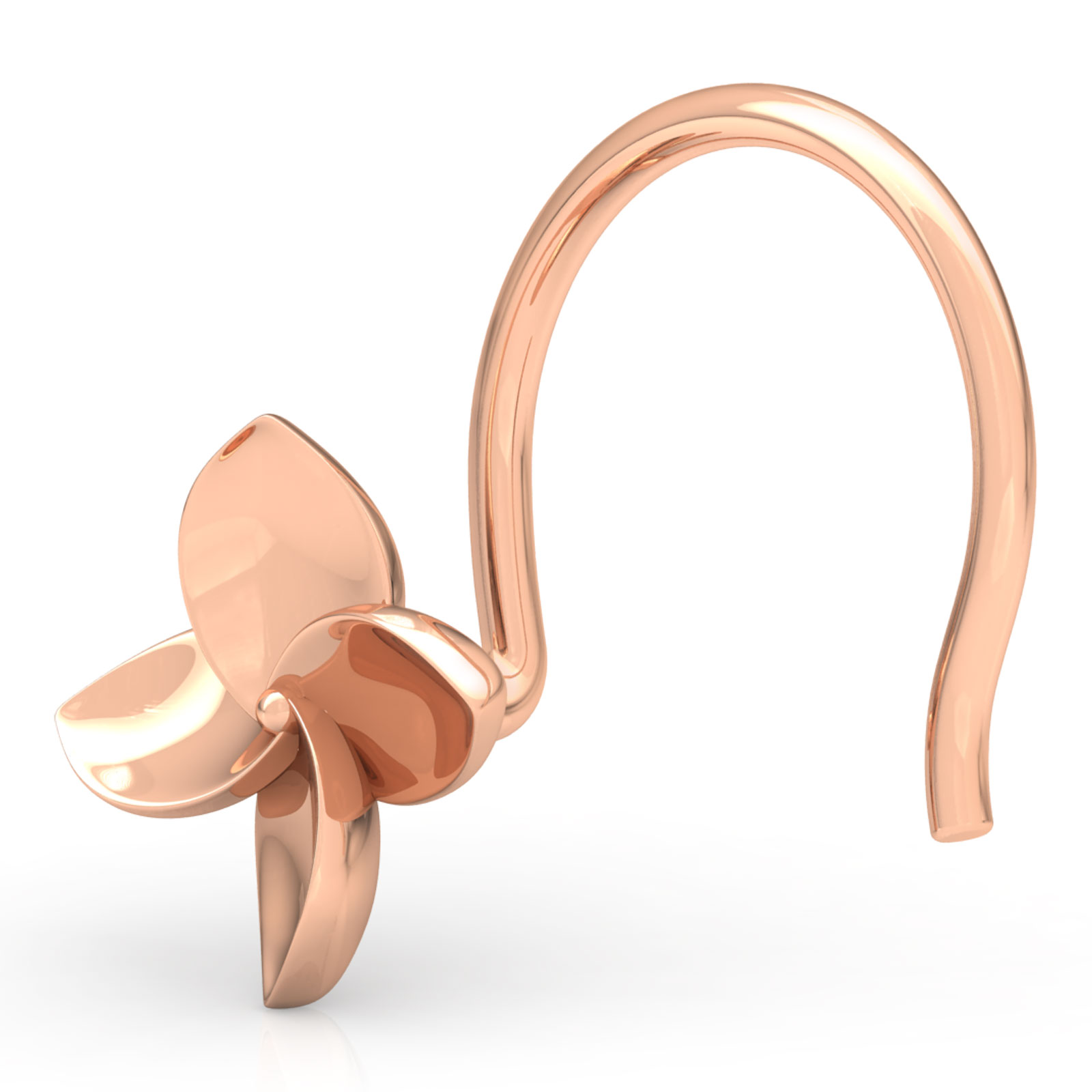 Minal Bloom Gold Nose Pin Minal Bloom Gold Nose Pin