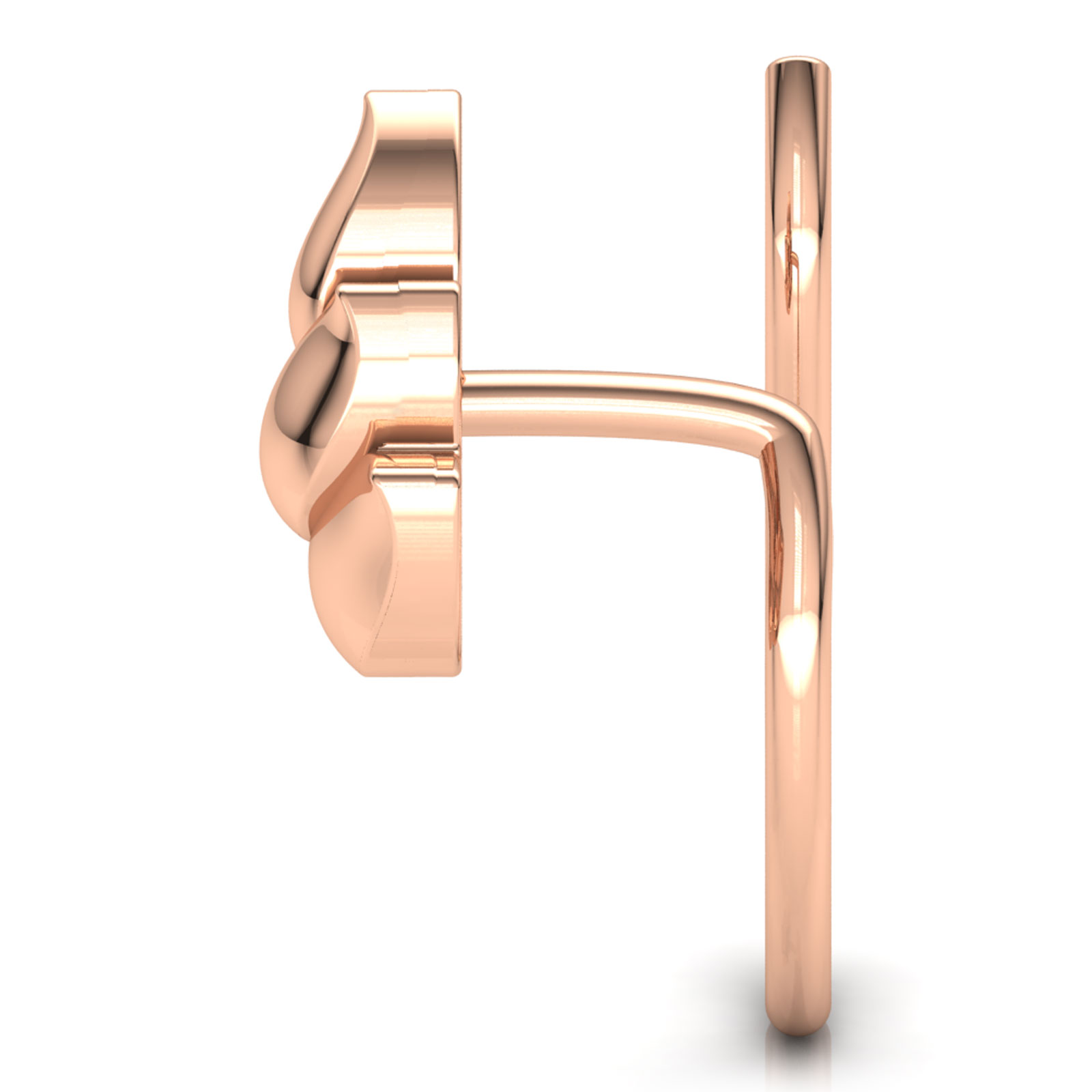 Mrinal Petals Gold Nose Pin Mrinal Petals Gold Nose Pin