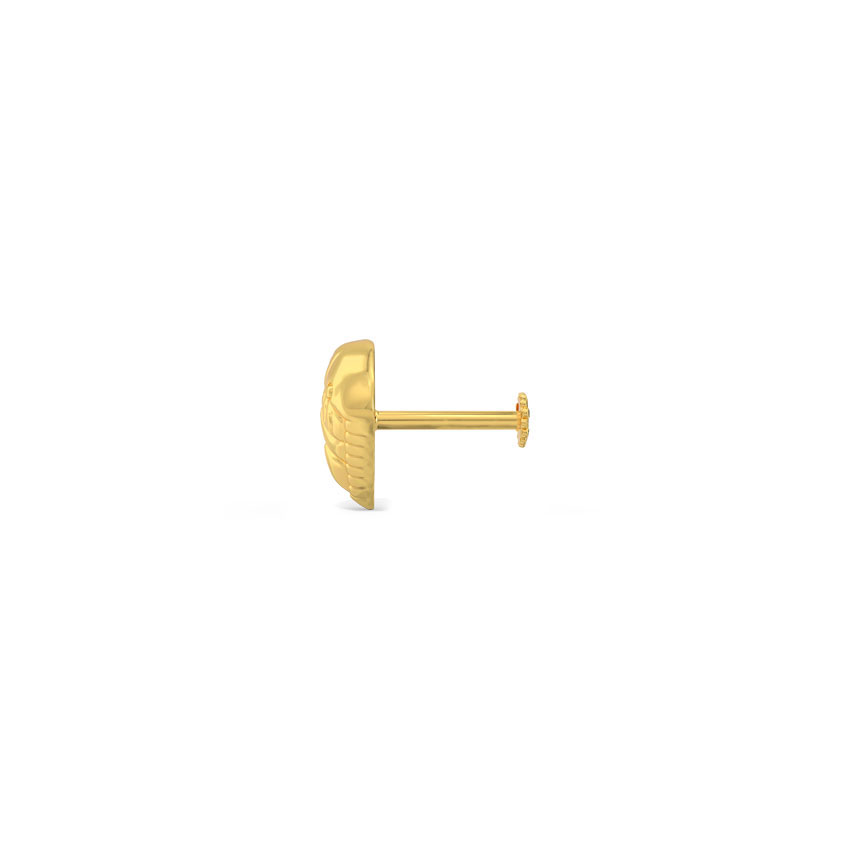 Chayaa Gold Nose Pin