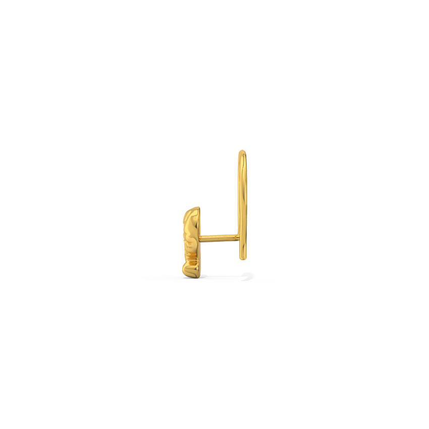 Vanita Gold Nose Pin