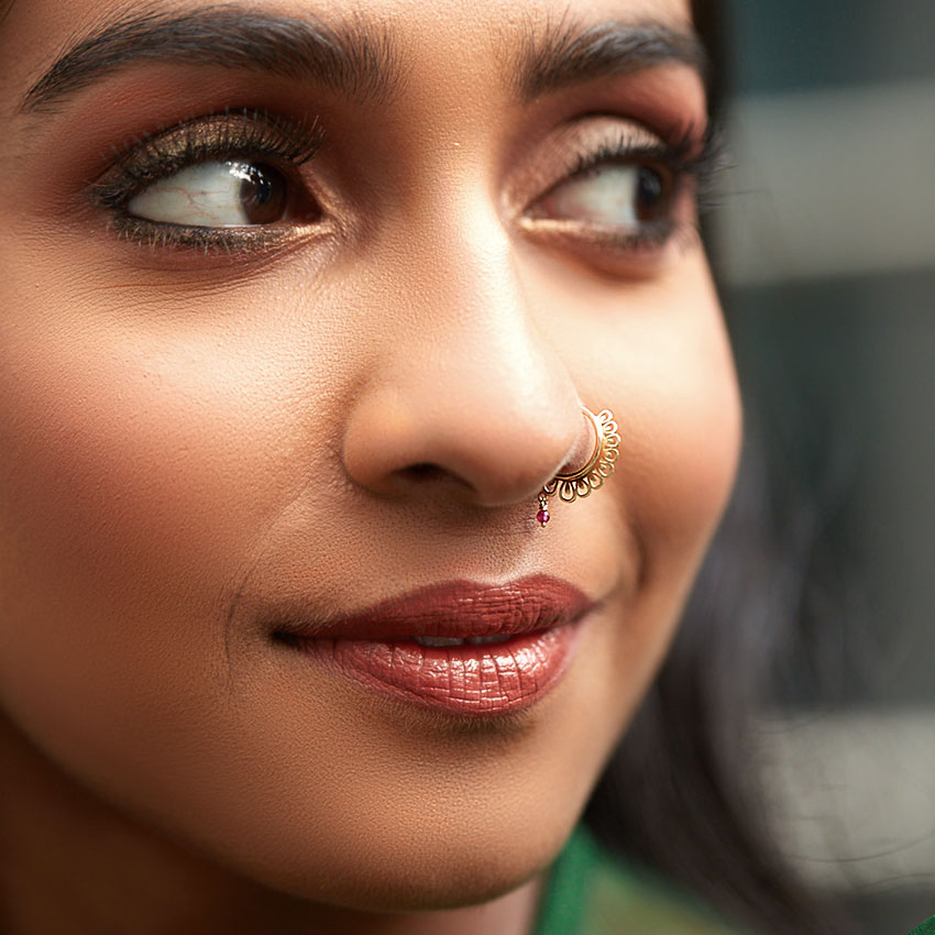 Kiara Cutout Nose Pin Kiara Cutout Nose Pin