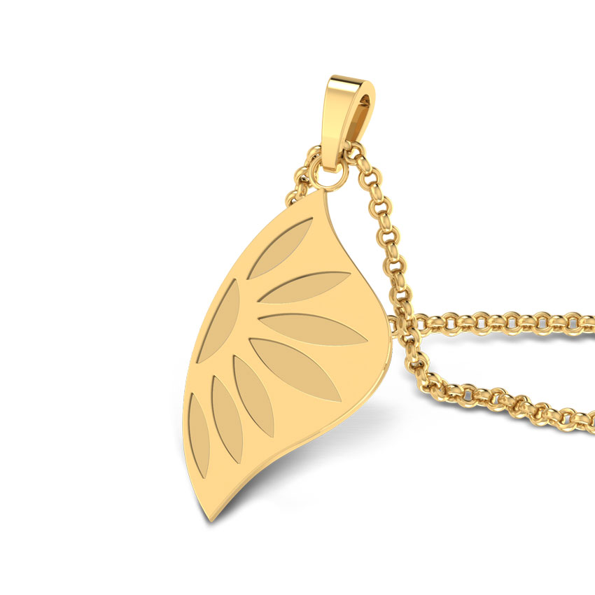 Daisy cut-out Pendant