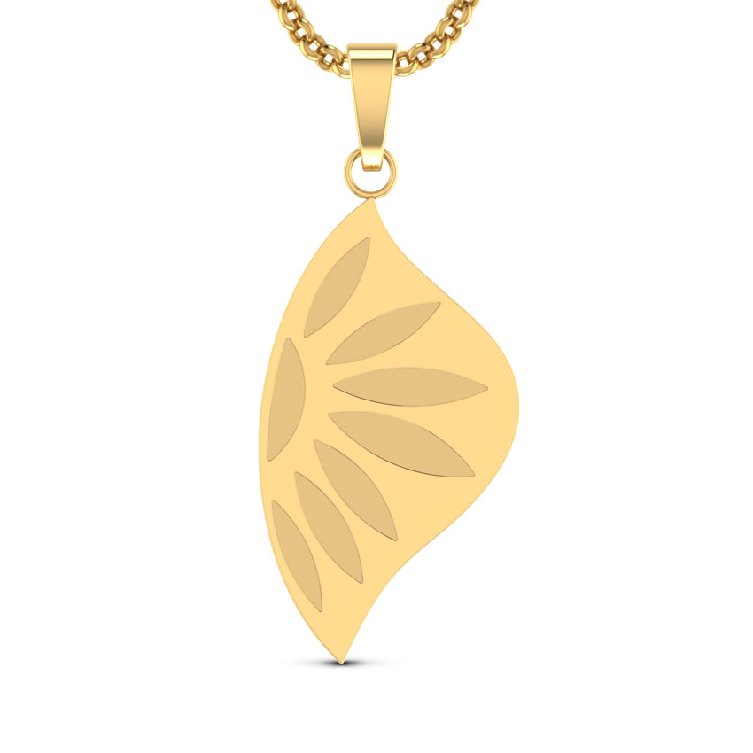 Daisy cut-out Pendant