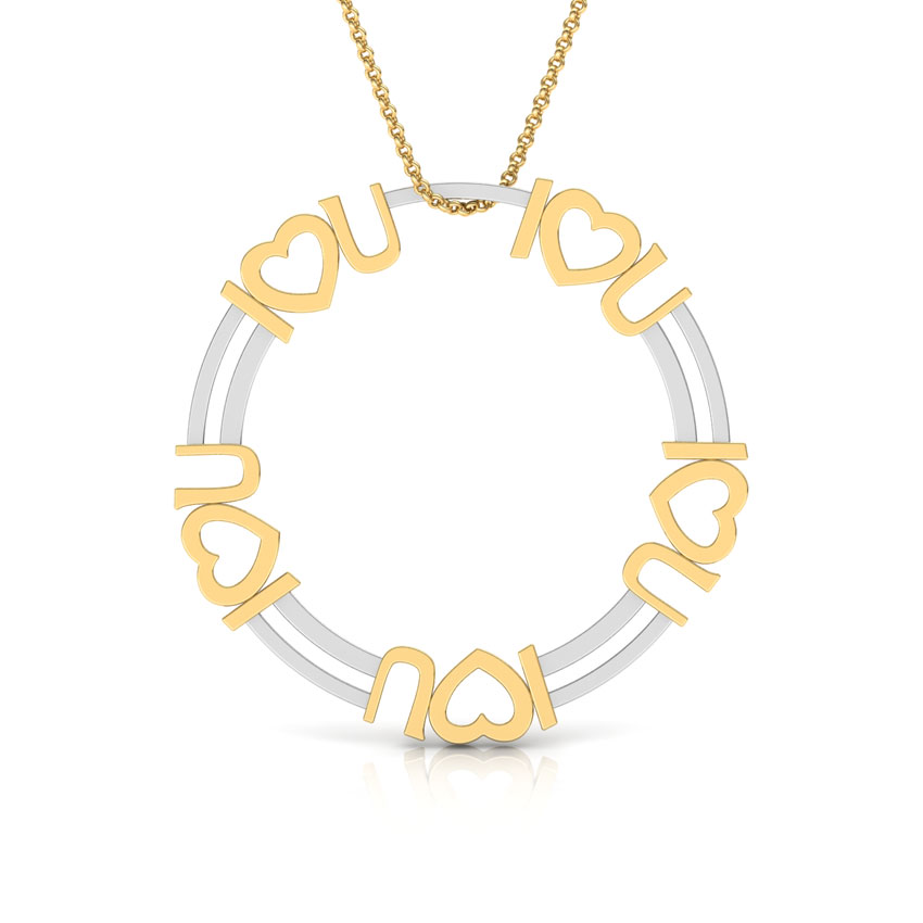 Band of Love Gold Pendant