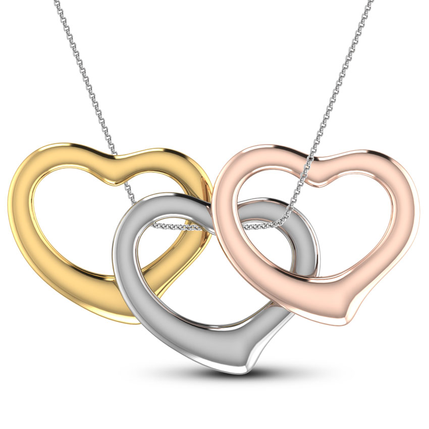 Trio of Hearts Pendant