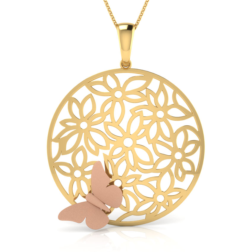 Tess gold store pendant necklace