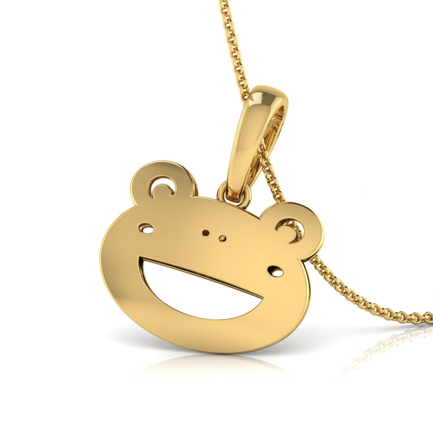 Froggy Cutout Kids' Pendant