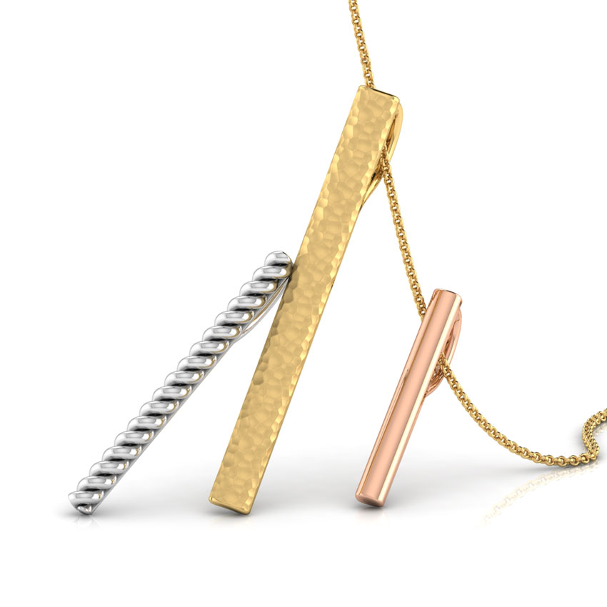 Darcy Hammered Pendant