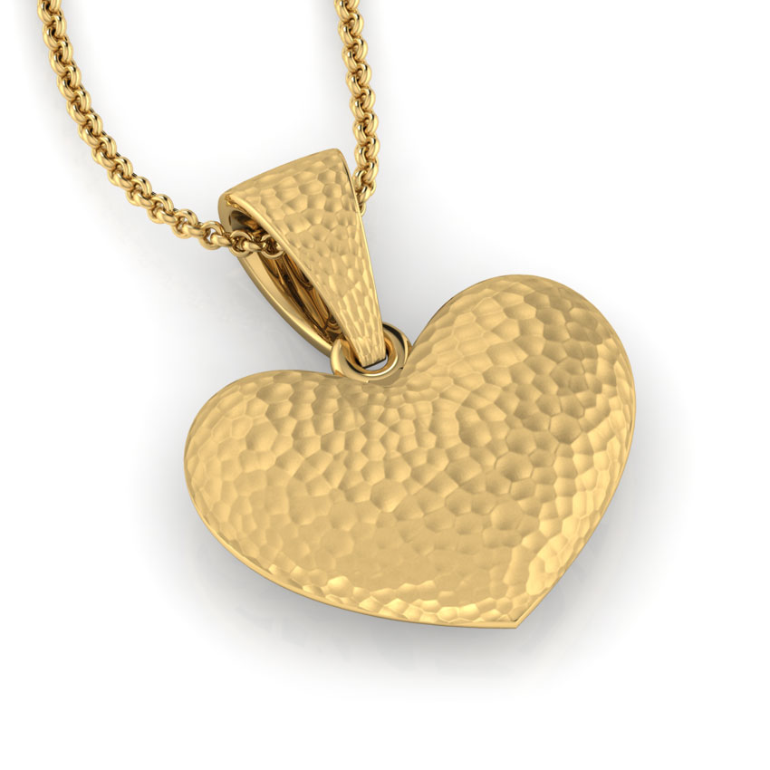 Hannah Love Gold Pendant