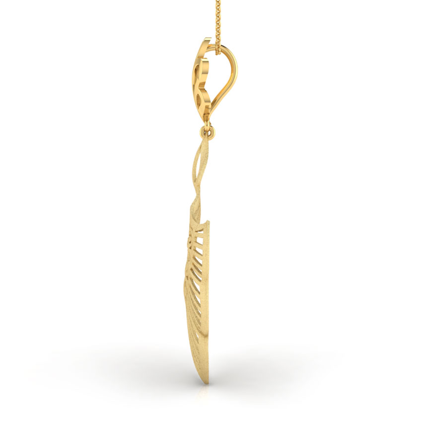 Lyle Cutout Gold Pendant