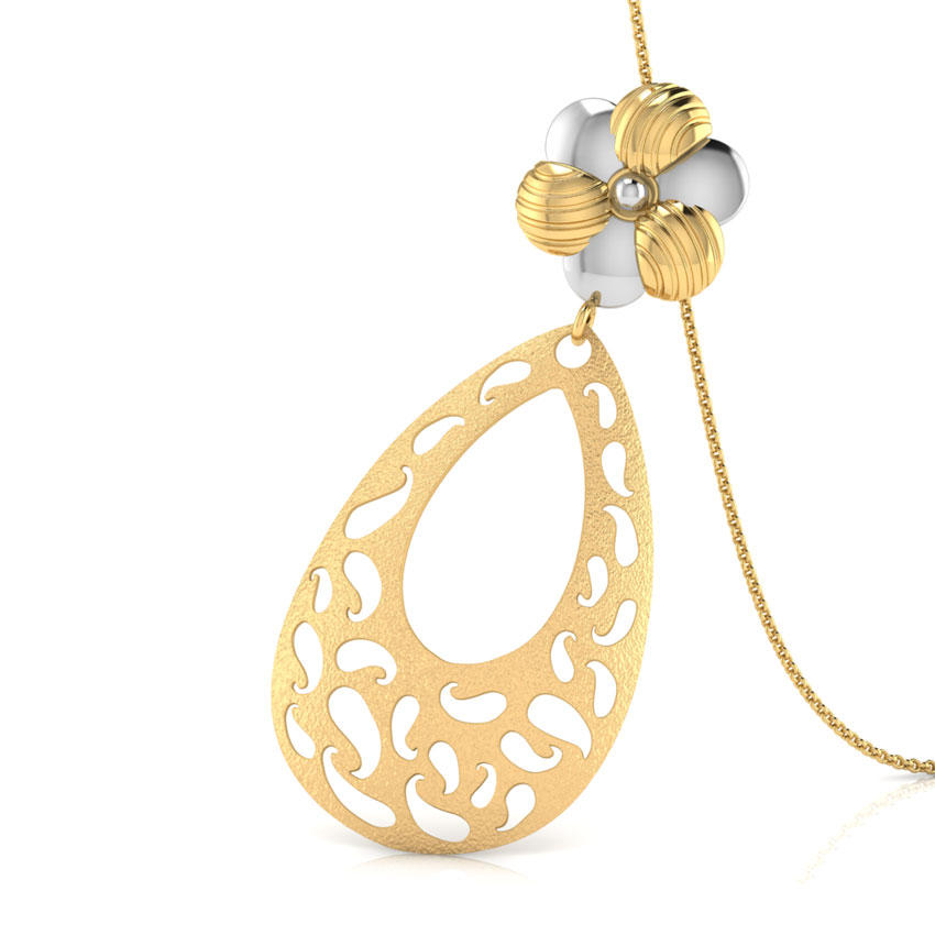 April Cutout Pendant