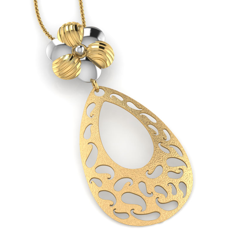 April Cutout Pendant