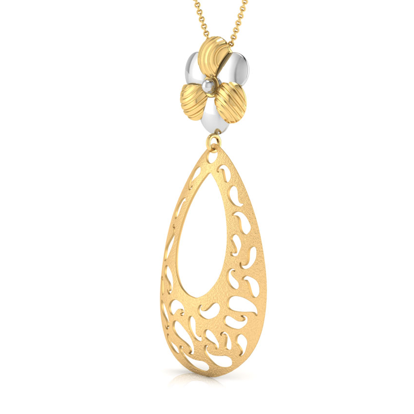 April Cutout Pendant