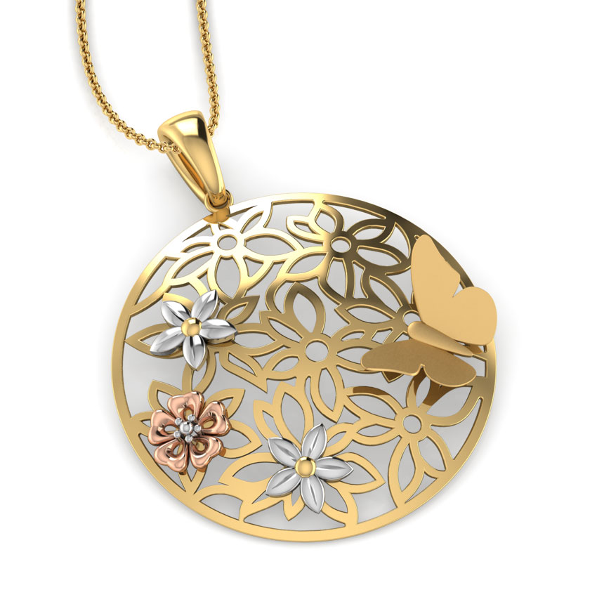 Rosaline Cutout Pendant