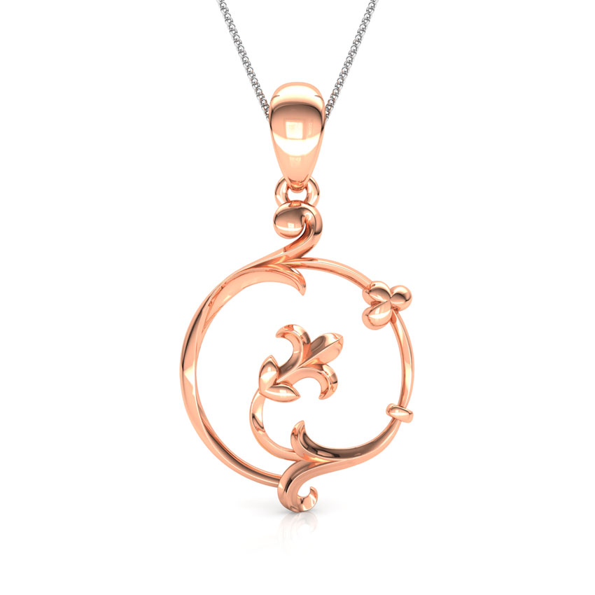 Graceful Filigree Pendant